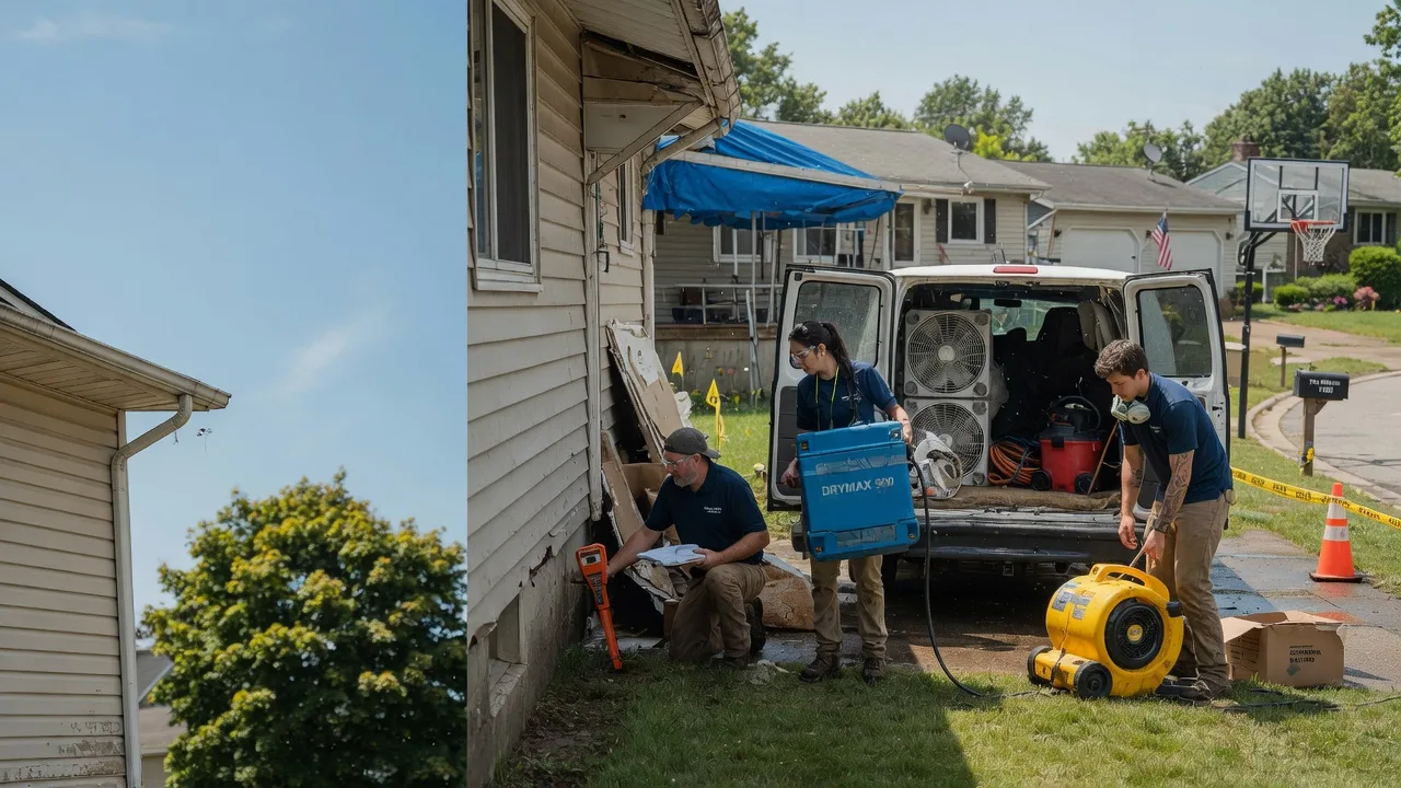 Ceiling Leak Cleanup in East Orland, ME near me